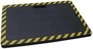 CONDOR 22EN46 Kneeling Mat,21 x 14 In,Black
