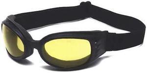 CONDOR 4VCF2 Impact Resistant Goggles, Scratch-Resistant, Amber Lens, Direct