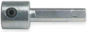 DAYTON 4X098 Motor Shaft Adapter, 1/4-20" Dia. x 1/4" OD, 1" L
