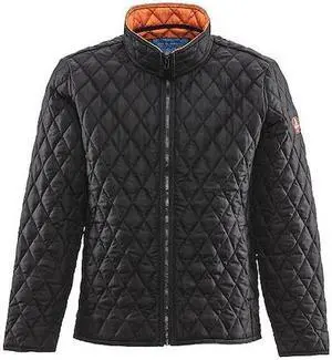 REFRIGIWEAR 8705RBLKMED Unisex Black Polyester Jacket size M