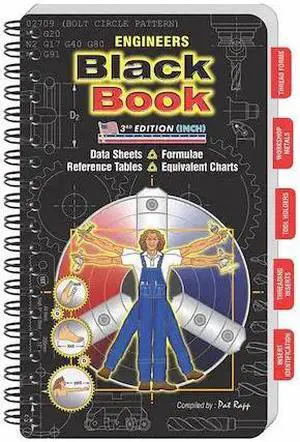ZORO SELECT EBB3INCH Engineers Black Book,Manual,220 Pages