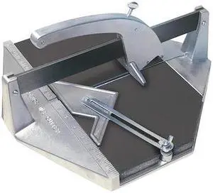 SUPERIOR TILE CUTTER AND TOOLS ST006 Tile Cutter,Cast Aluminum,15in. x 15in.