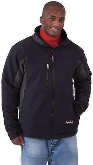 REFRIGIWEAR 0490RBCHMED Men's Black Polyester Jacket size M