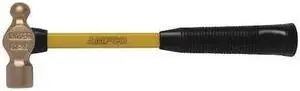 AMPCO SAFETY TOOLS H-412FG 32 oz. Ball Peen Hammer, 11" Fiberglass Handle