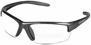 SMITH & WESSON 21296 Safety Glasses, Wraparound Clear Polycarbonate Lens,