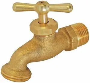 ZORO SELECT 20183 Hose Bibb,Handwheel,3/4" Inlet Size