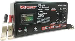 WESTWARD 1JYU8 Battery Charger, Automatic Boosting, Charging, Maintaining For