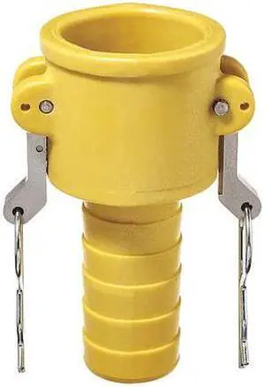 USA INDUSTRIALS BULK-CGF-463 Cam and Groove Coupling,3/4",Nylon
