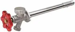 ZORO SELECT 104-519NL Angle Silcock,Chrome,12" L,1/2" Inlet