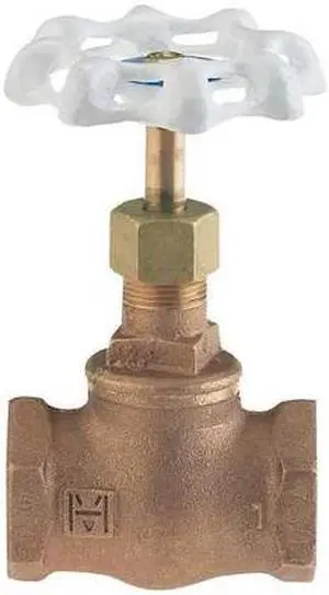 MILWAUKEE VALVE UP502 1-1/2 Globe Valve,1-1/2 In.,Low Lead Bronze