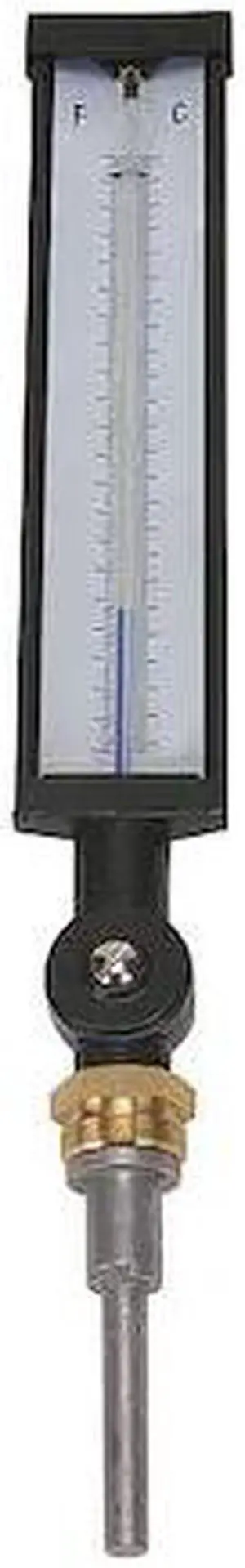 ZORO SELECT 4LZP5 Industrial Thermometer,-40 to 110 F