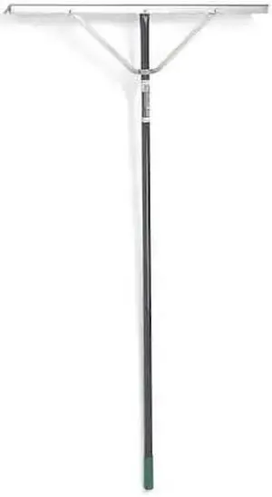 SEYMOUR MIDWEST 10048GR 48 in Aluminum Landscape Rake, 48 Tines, 66 in L