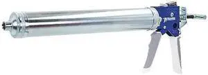 NEWBORN 624-GTS Caulk Gun, 24 oz Container Size, Steel, 7:01, Full Barrel