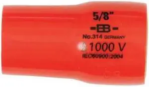WIHA 31431 3/8 in Drive, 3/8" Hex, SAE Socket