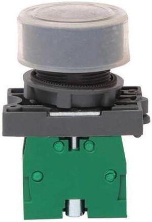 DAYTON 32UK43 Non-Illuminated Push Button,22mm,Plastic