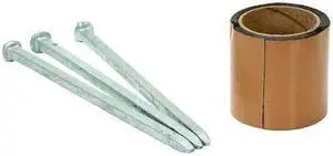 ZORO SELECT CS-AK-3 Asphalt Installation Kit,F/72In Car Stop
