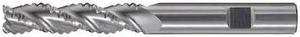 CLEVELAND C70469 3-Flute Carbide HP Square Single Roughing End Mill CTD
