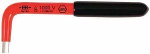 Wiha Tools L Shape Hex Key with 3/32" Tip Size Chrome   13672