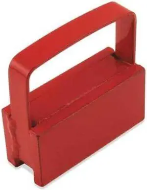 ZORO SELECT 7213 Handle Magnet,Steel,50 lb,2Lx3/4Wx2H