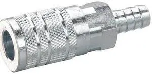 SPEEDAIRE 30E694 Quick Connect Hose Coupling, 3/8 in Body Size, 3/8 in Hose