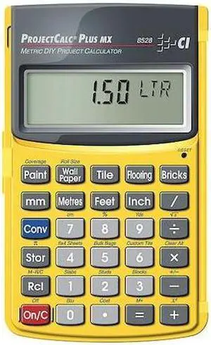 CALCULATED INDUSTRIES 8528 Metric Project Calculator,11 Digits