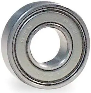 NTN 63207ZZC3/L627 Cartridge Bearing,DBL Shield,35mm Bore