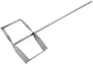 QEP 75001Q Mixing Paddle,3/8 in Shaft,8-3/8 in Head
