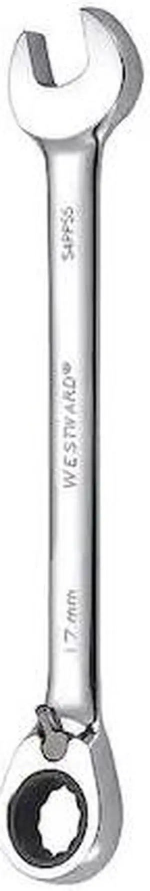 WESTWARD 54PP55 Wrench,Combination,Metric,17mm