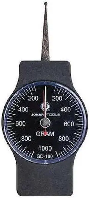 JONARD TOOLS GD-100 Dynamometer Gauge,Dial,100-1000g