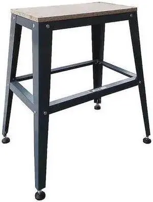 DAYTON 22DL80 Fixed Work Table, Particleboard, 23"W, 13"D