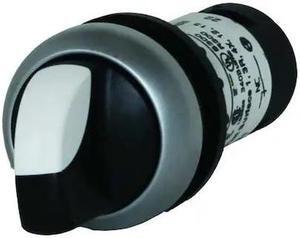 EATON C22-WRK3-K20 Non-Illum Selector Switch,Knob,Blk,22mm