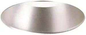 LED Trim Insert,6in,Alum Haze Reflector