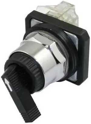 DAYTON 30G308 Non-Illum Selector Switch,Cam E,1NO/1NC