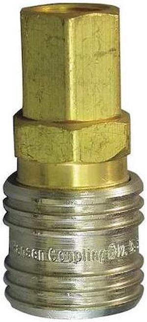 WEATHERHEAD 420 Coupler Body,(F)NPT,3/8,Brass