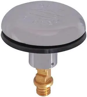ZORO SELECT 35240 Drain Stoppers,ABS,1/2" Pipe Dia.