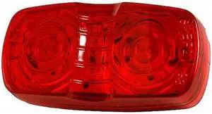 GROTE G4602 Lamp,Square Corner,13-Diode,LED,Red