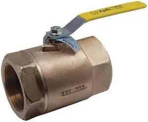 APOLLO VALVES 70LF10A01 4" FNPT Bronze Ball Valve Inline