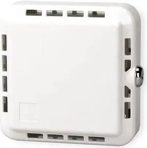 ZORO SELECT 4E645 Universal Thermostat Guard, Off-White, Plastic