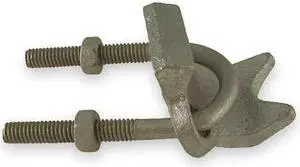 HUBBELL KILLARK RACC250 Clamp, EMT; IMC; RMC Use, 2-1/2 in, Malleable Iron,