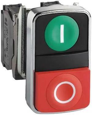 SCHNEIDER ELECTRIC XB4BL73415 Multihead Operator, 22 mm, 1NO/1NC, Rectangular