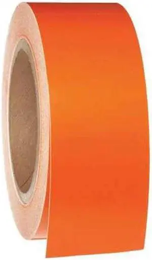BRADY 91430 Banding Tape,Orange,2 In. W,90 ft. L