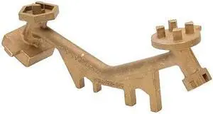 VESTIL BNW-B-W Drum Bung Wrench,13 In. L,Curved