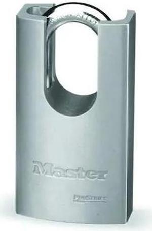 MASTER LOCK 7045KA Padlock, Keyed Alike, Partially Hidden Shackle, Rectangular