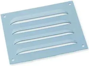 WIEGMANN WAVK0806 Louver Plate Kit,8.19 in. Hx9.5 in. W