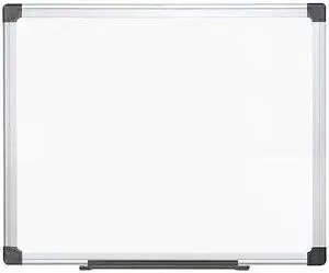 MASTERVISION MA1512170MV Dry Erase Board, Melamine, 35 13/32 in, 59 in,
