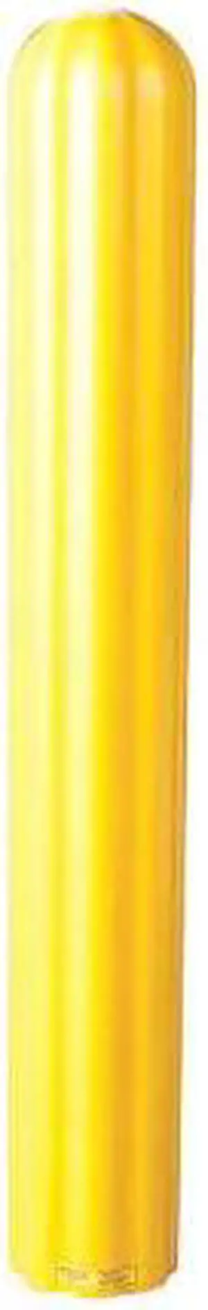 ZORO SELECT 1732 Post Sleeve,4 In Dia.,56 In H,Yellow