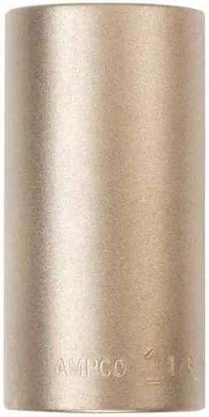 AMPCO SAFETY TOOLS DW-1/2D9/16 1/2 in Drive, 9/16" SAE, Socket, 6 Points,  Almn