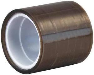 3M 5490 Film Tape,Extruded PTFE,Gray,1/2In x 5Yd