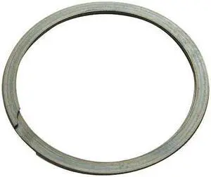 ZORO SELECT WSM-225 External Retaining Ring, Steel, Oil Finish, 5 PK