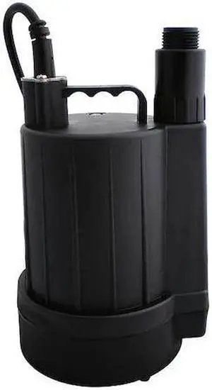 ZOELLER 42-0007 Plug-InUtilityPump,9ft,11.375in H,115VAC